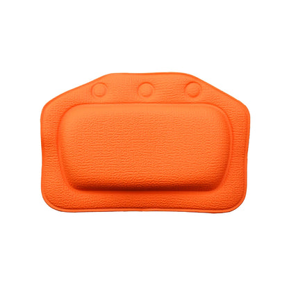 1Pcs 6 Colour 130G SPA Soft Bath Pillow for Comfortable Neck Bathtub Cushion Eco-Friendly Bathroom Headrest Suction Cup