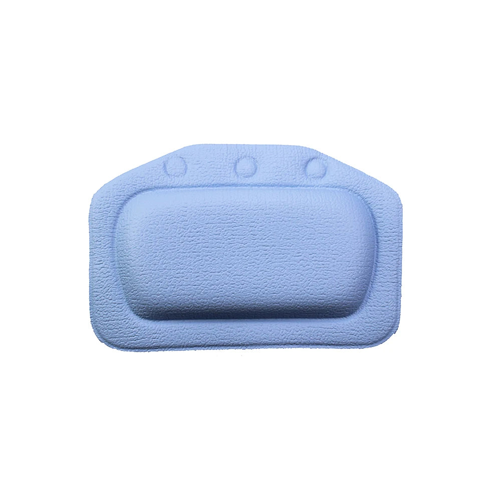 1Pcs 6 Colour 130G SPA Soft Bath Pillow for Comfortable Neck Bathtub Cushion Eco-Friendly Bathroom Headrest Suction Cup