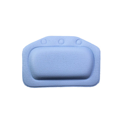 1Pcs 6 Colour 130G SPA Soft Bath Pillow for Comfortable Neck Bathtub Cushion Eco-Friendly Bathroom Headrest Suction Cup